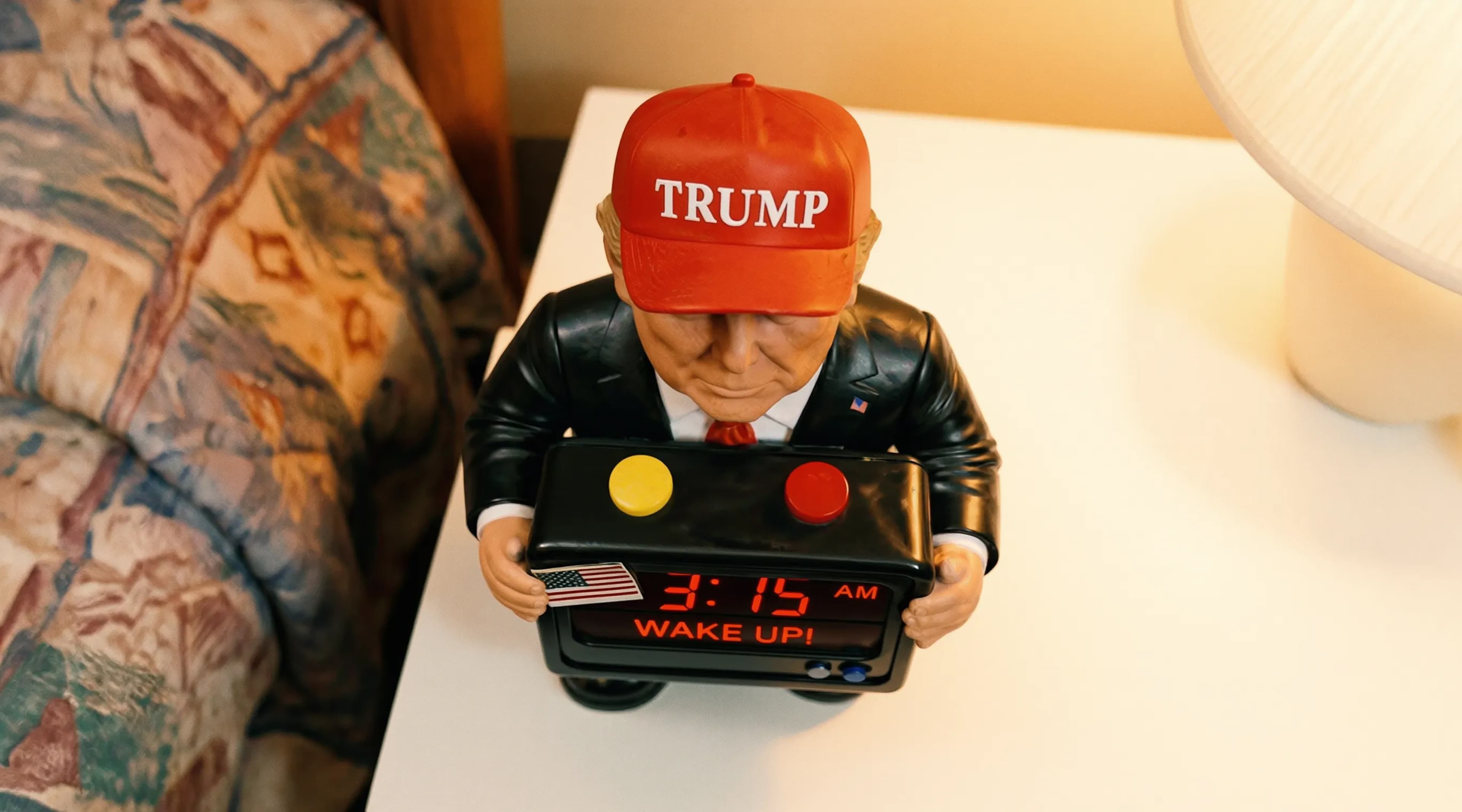 Trump Clock side