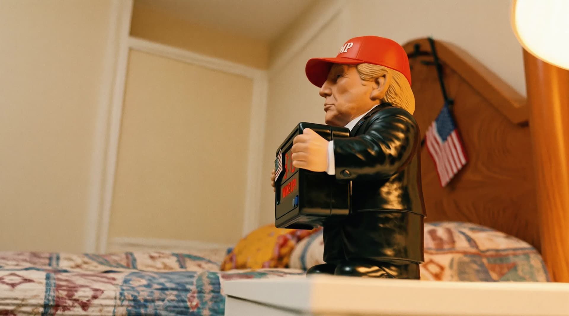 Trump Clock top view